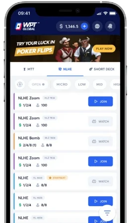 WPT Global(WPTグローバル) ゲーム